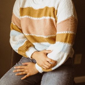 Roolee Color Block Sweater
